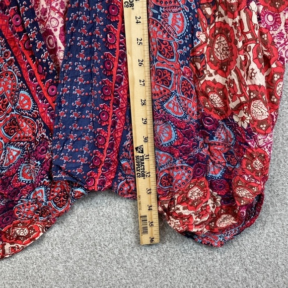 Angie kimono kaftan beachy wrap swim coverup duster boho mixed prints - Picture 5 of 9